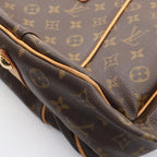 Louis Vuitton Shoulder Bag Galleria Canvas Leather PM — view 8