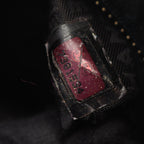 Chanel Tote Choco Bar Black Lambskin Bar CC Logo — view 5