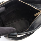 Chanel Tote Choco Bar Black Lambskin Bar CC Logo — view 3