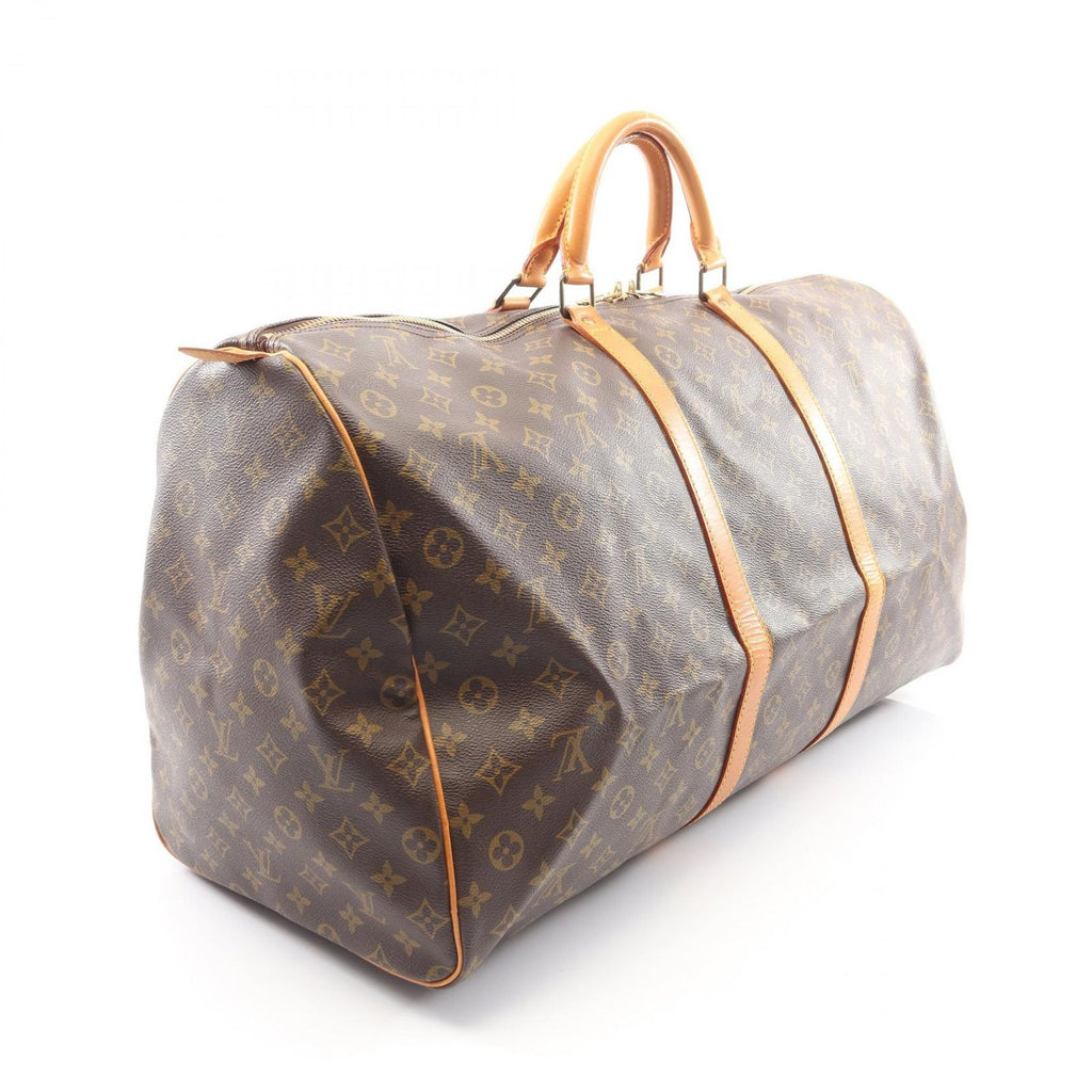 Louis Vuitton Boston Bag Keepall 60 Canvas Leather — view 2