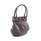 Celine Tote Triomphe Dark Brown Leather — view 2