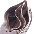 Celine Tote Triomphe Dark Brown Leather — view 3