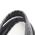 Chanel Tote Paris Biarritz PM Black Canvas Leather PM — view 8