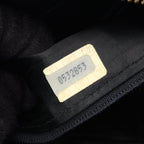 Chanel Shoulder Bag CC Logo Diamond Stitch Fringe Black Lambskin CC Mini Chain — view 5