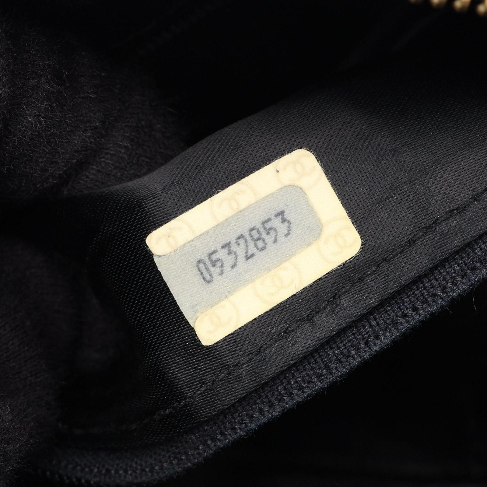 Chanel Shoulder Bag CC Logo Diamond Stitch Fringe Black Lambskin CC Mini Chain — view 5