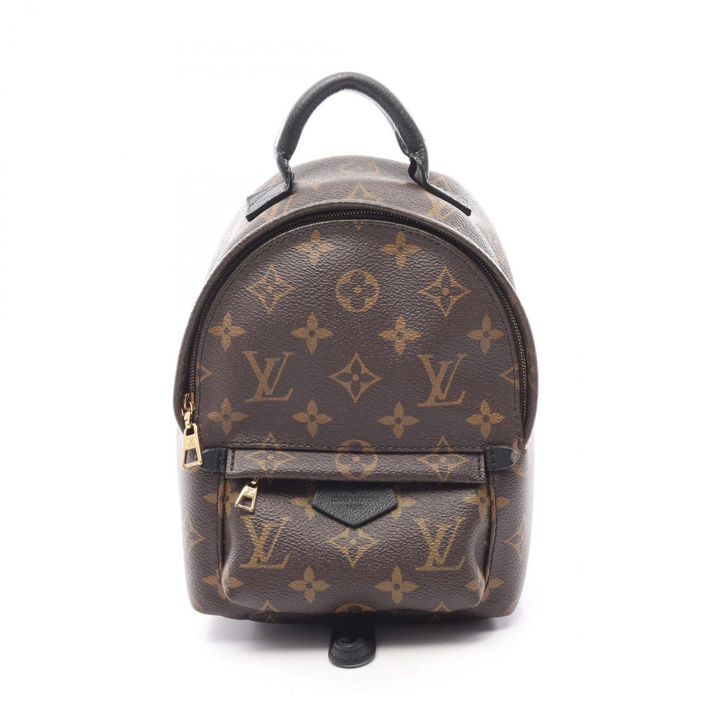 Louis Vuitton Backpack Palm Springs Mini Monogram Canvas Leather
