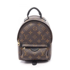 Louis Vuitton Backpack Palm Springs Mini Monogram Canvas Leather
