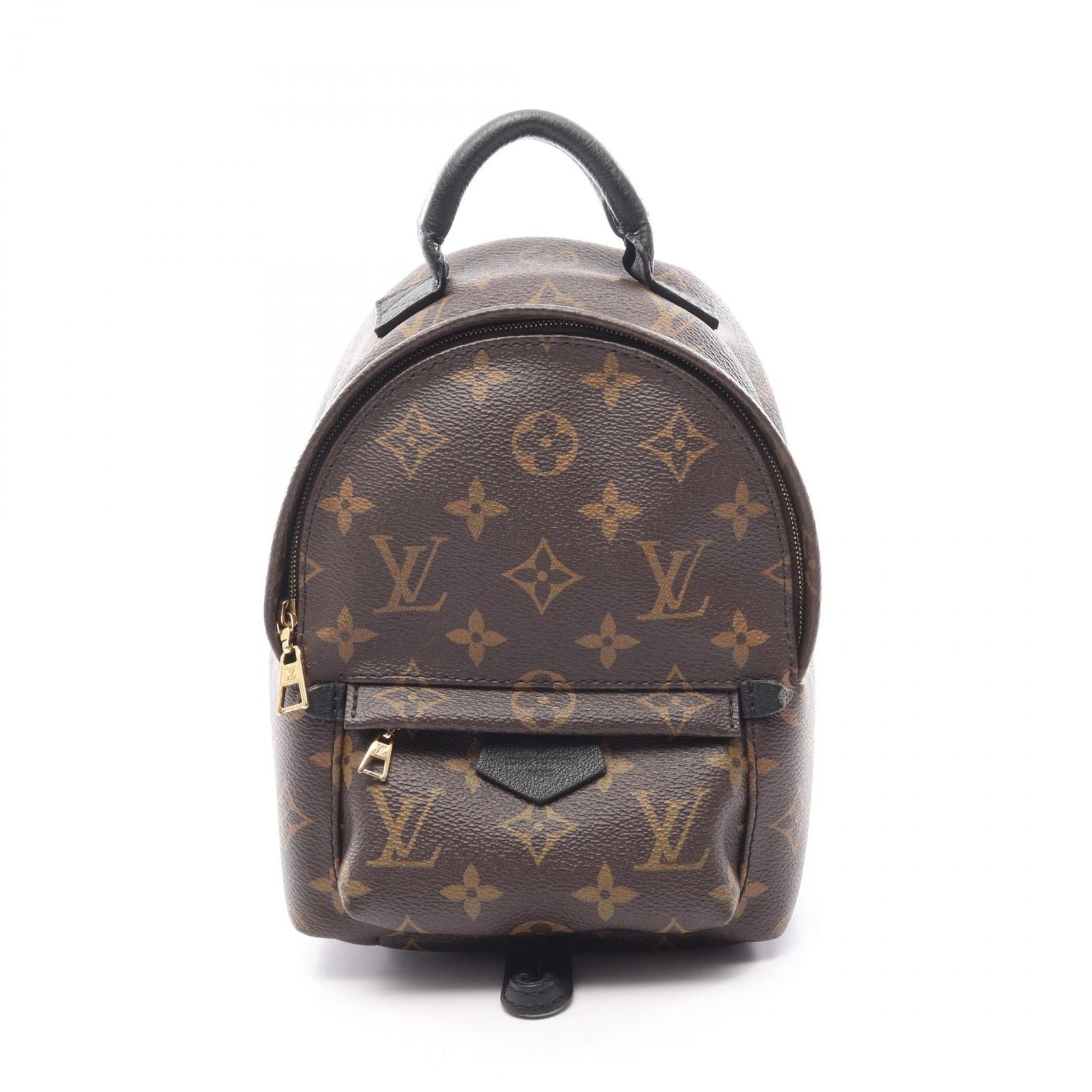 Louis Vuitton Backpack Palm Springs Mini Monogram Canvas Leather