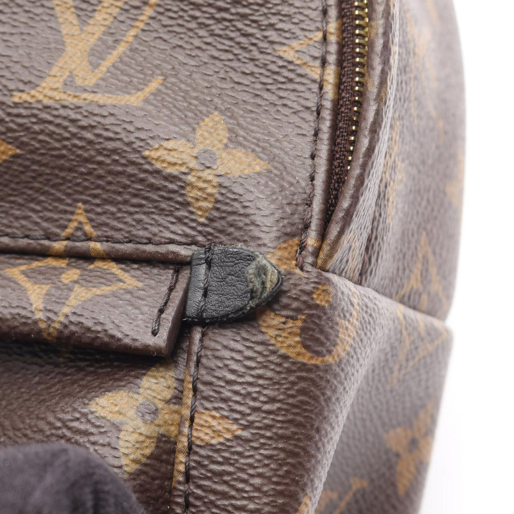 Louis Vuitton Backpack Palm Springs Mini Monogram Canvas Leather — view 9