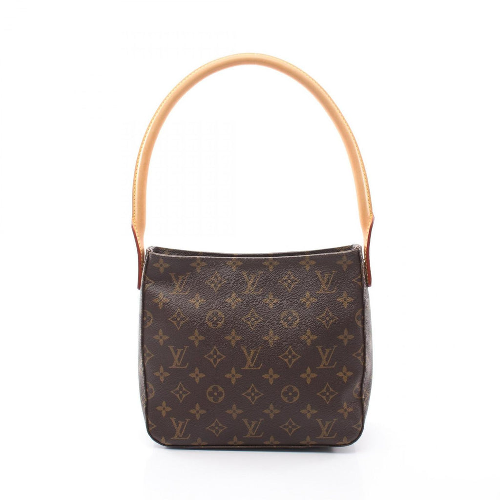 Louis Vuitton Shoulder Bag Looping MM Monogram Canvas Leather