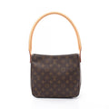 Louis Vuitton Shoulder Bag Looping MM Monogram Canvas Leather