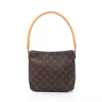 Louis Vuitton Shoulder Bag Looping MM Monogram Canvas Leather