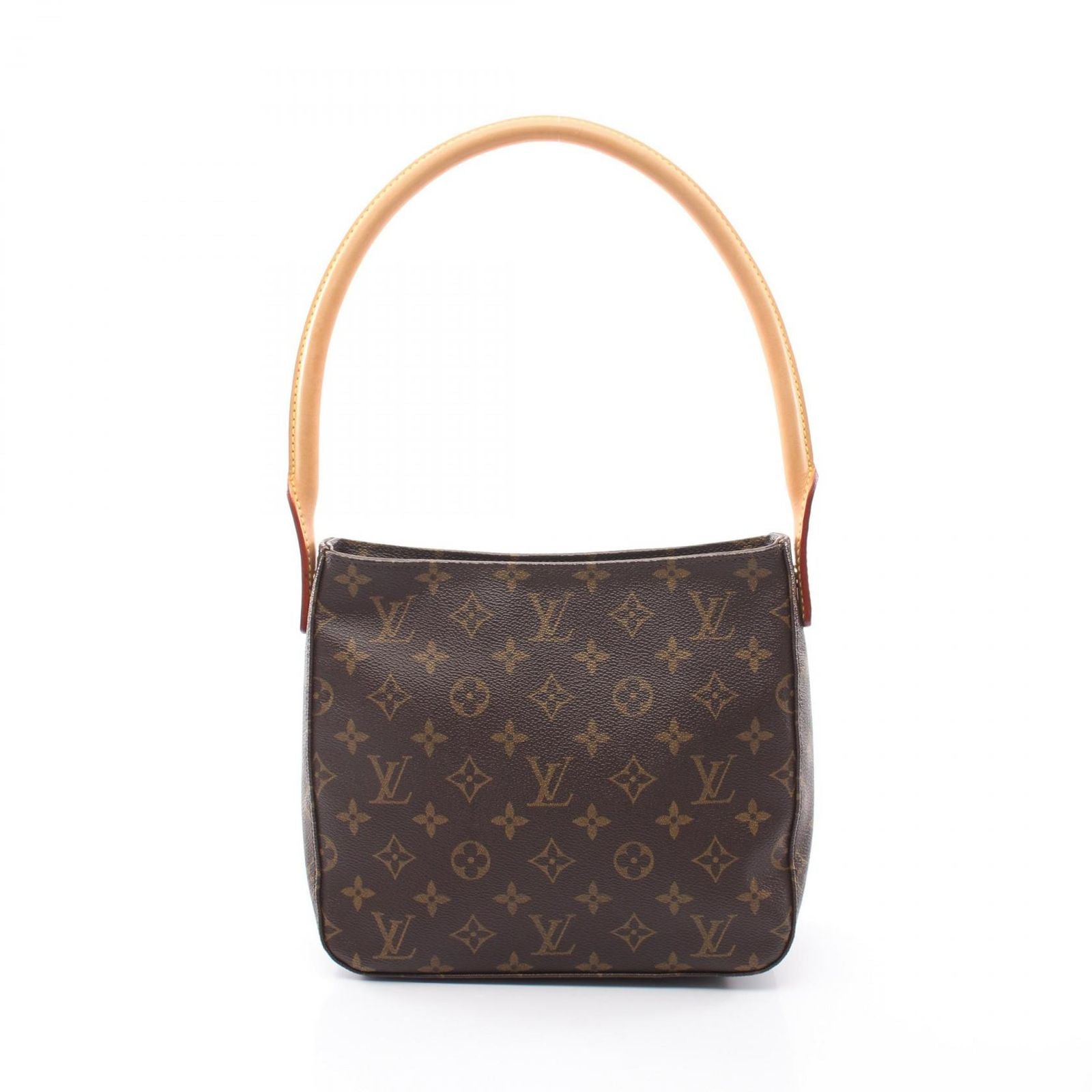 Louis Vuitton Shoulder Bag Looping MM Monogram Canvas Leather