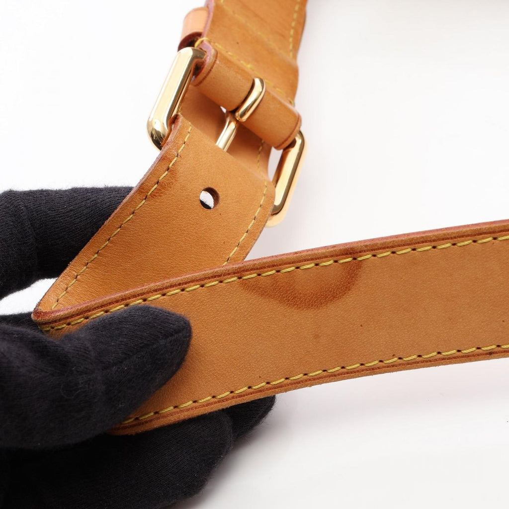 Louis Vuitton Shoulder Bag Galleria PM Canvas Leather — view 8