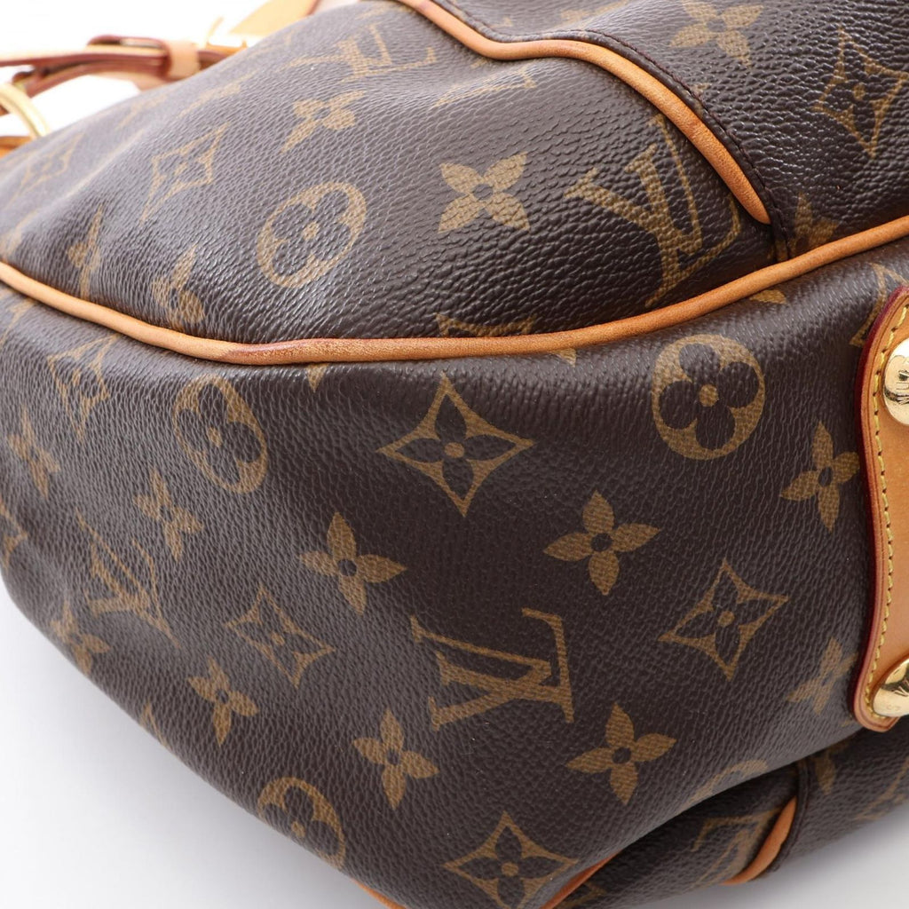 Louis Vuitton Shoulder Bag Galleria PM Canvas Leather — view 9