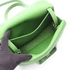 Hermes Handbag Halzan 25 2-Way Vert Yucca Leather — view 3