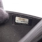 Chanel Shoulder Bag Boy Quilted Black Lambskin Boy Chain Wallet — view 6
