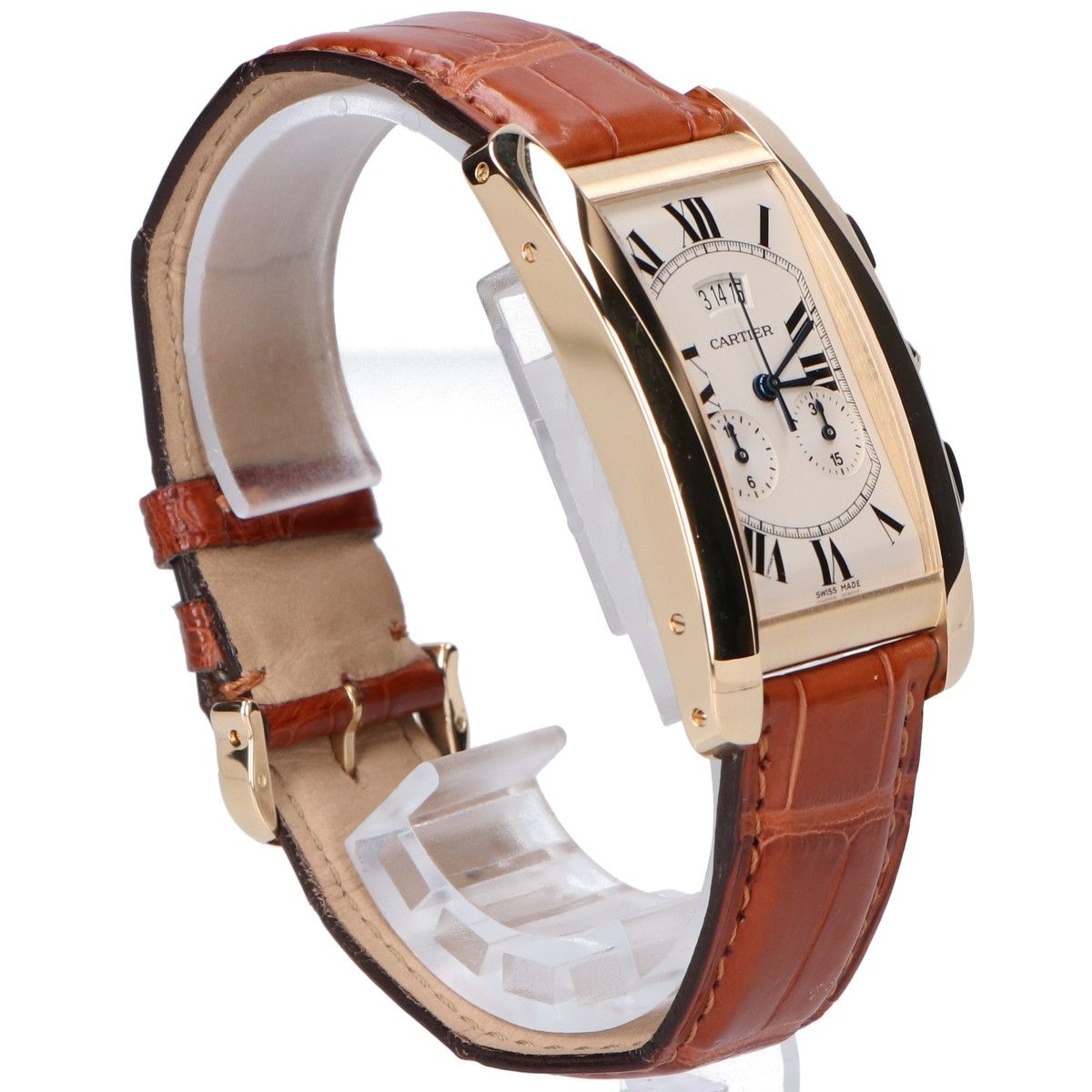 Cartier 750 Quartz Tank American Watch Large — view 4