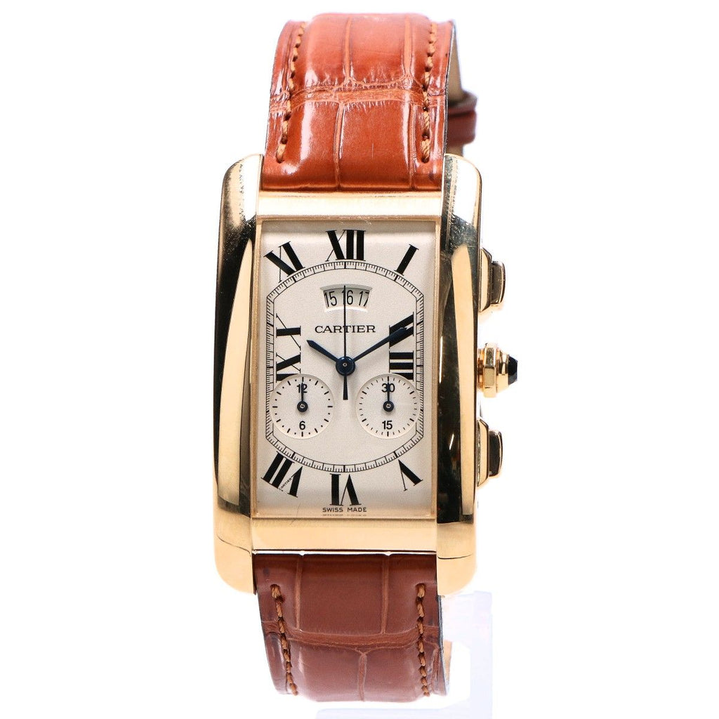 Cartier 750 Quartz Tank American Watch Large — view 2