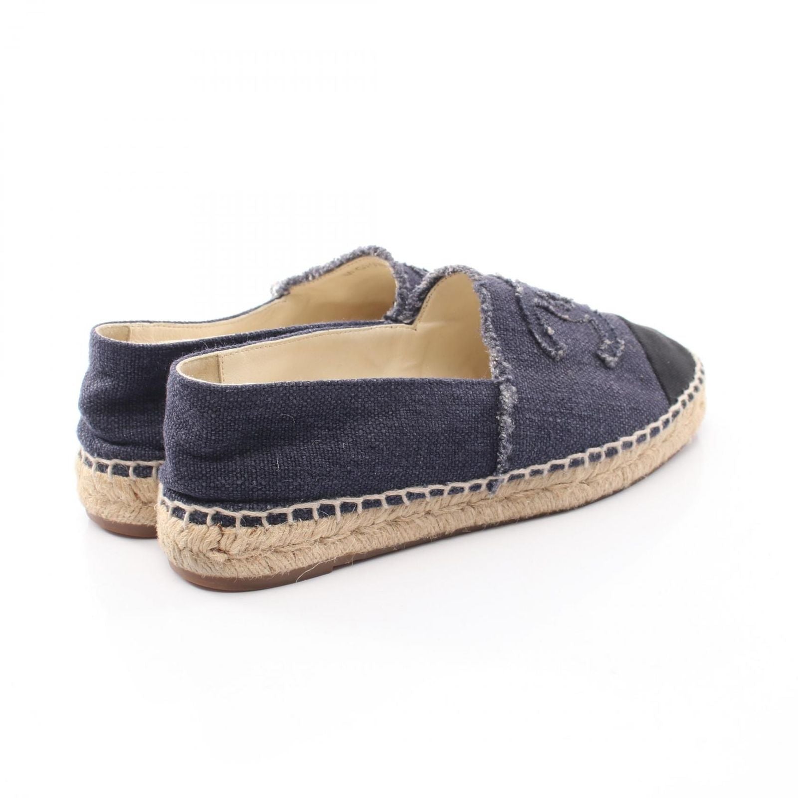 Chanel CC Logo Espadrilles Slip Ons Slipper — view 2