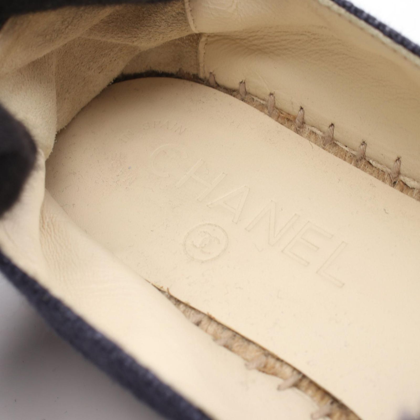 Chanel CC Logo Espadrilles Slip Ons Slipper — view 5