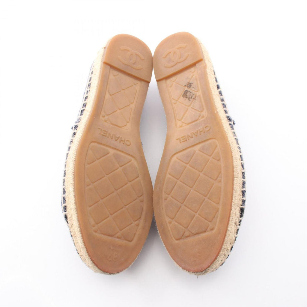 Chanel CC Logo Espadrilles Slip Ons Slipper — view 4