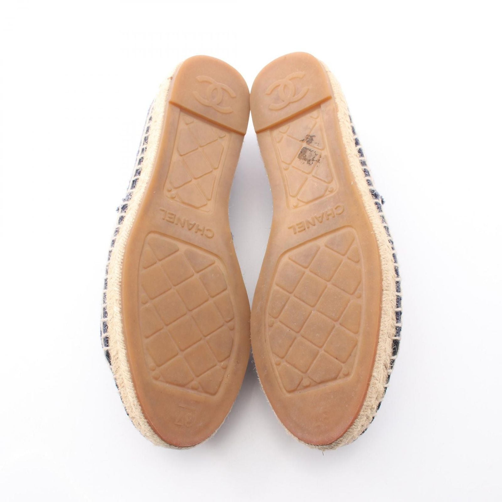 Chanel CC Logo Espadrilles Slip Ons Slipper — view 4