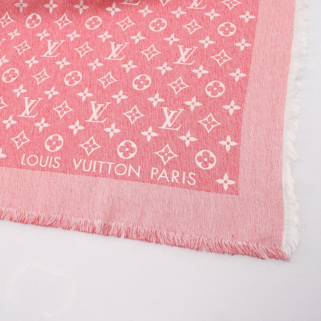Louis Vuitton Shawl Monogram Tee Chateau Silk — view 5
