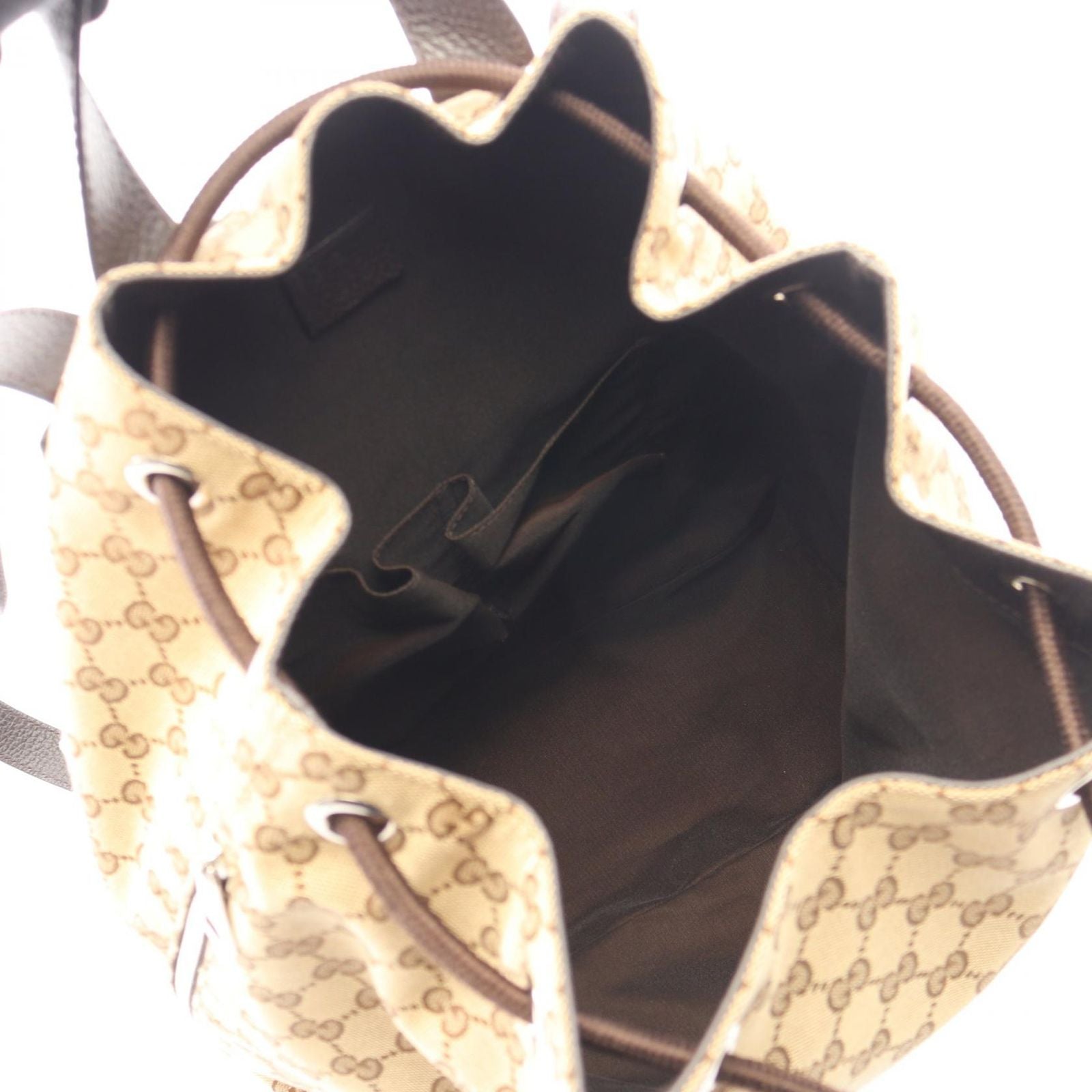 Gucci Backpack GG Canvas Beige — view 3