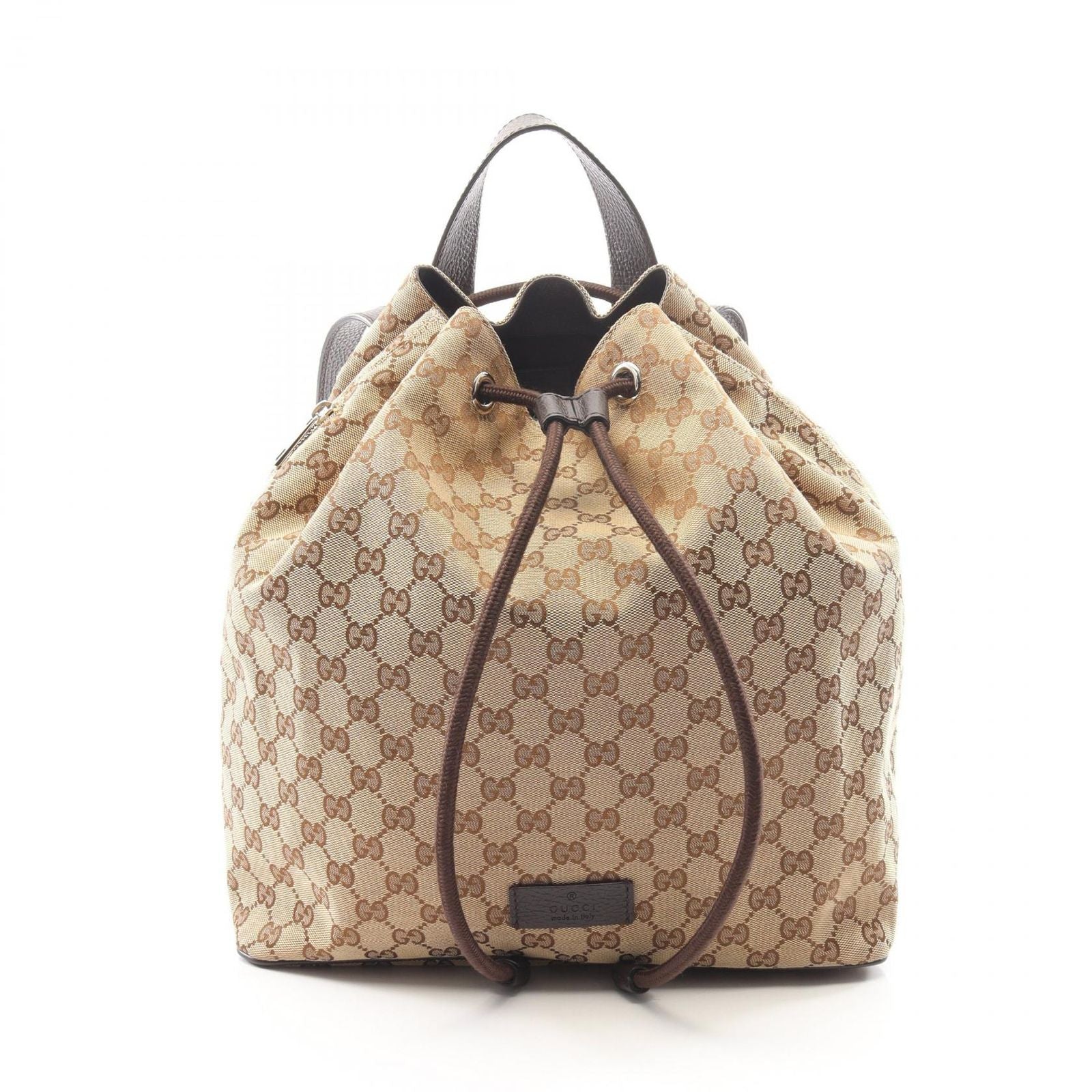Gucci Backpack GG Canvas Beige