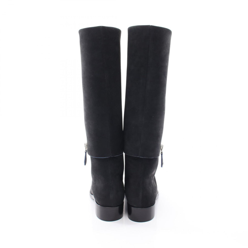 Chanel Boots Long Suede — view 9