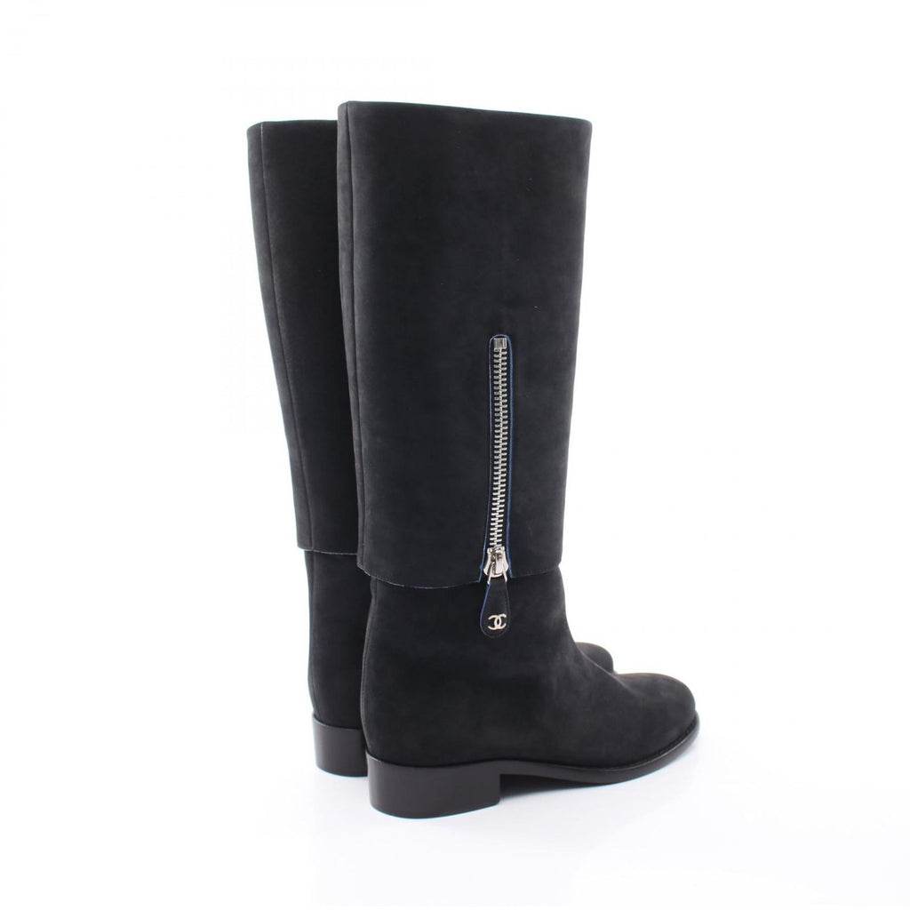 Chanel Boots Long Suede — view 2