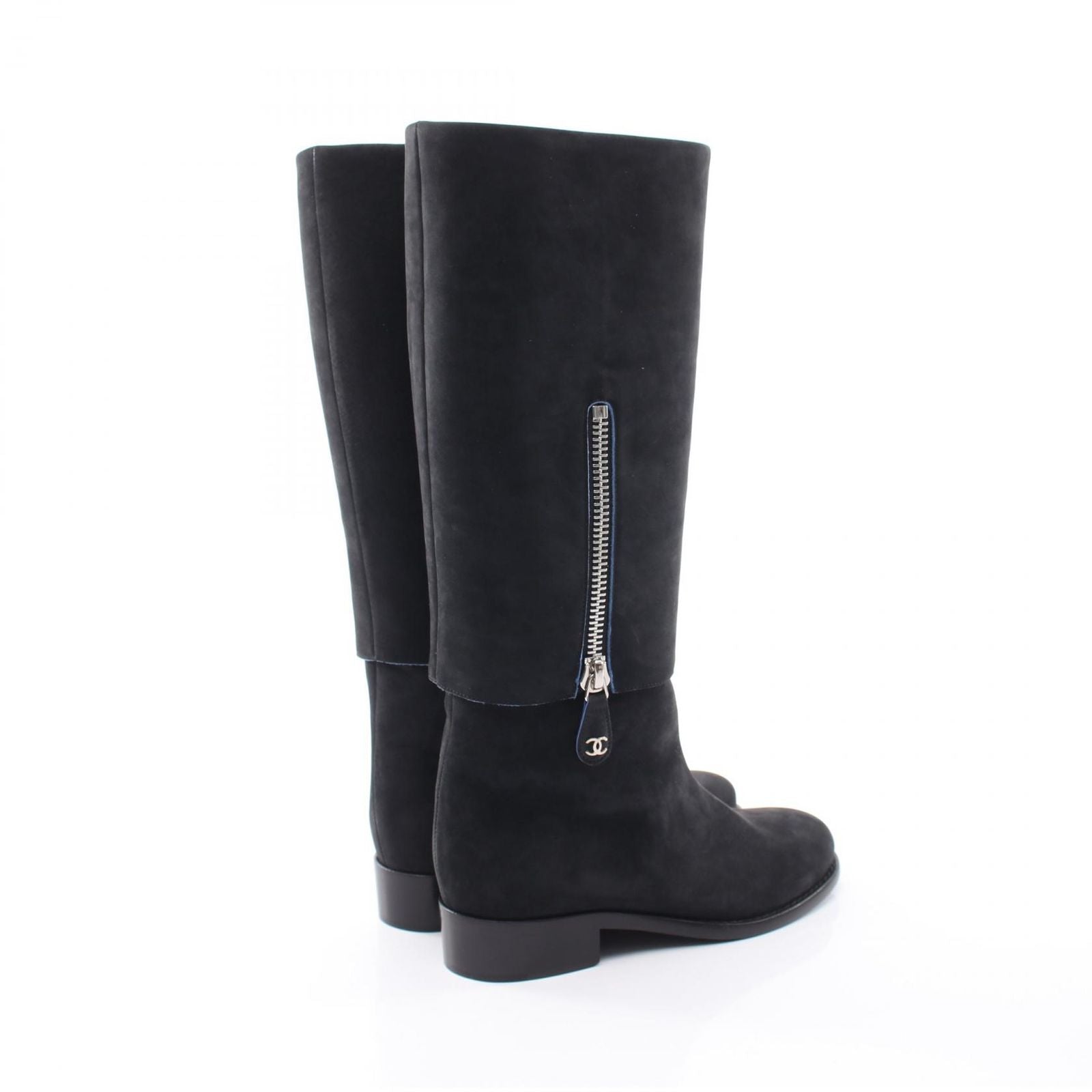 Chanel Boots Long Suede — view 2
