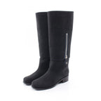 Chanel Boots Long Suede