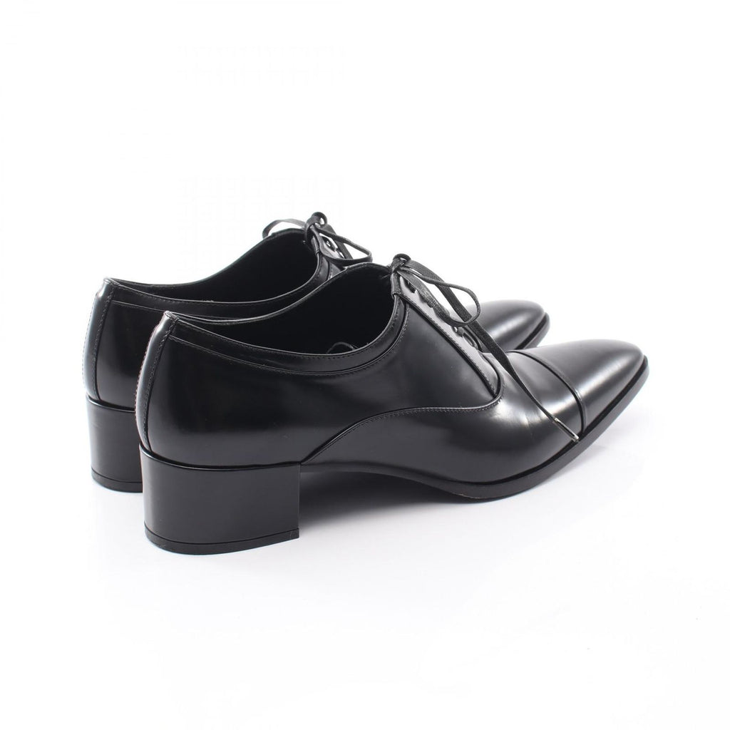 Prada Loafers Heels Leather Shoes — view 2