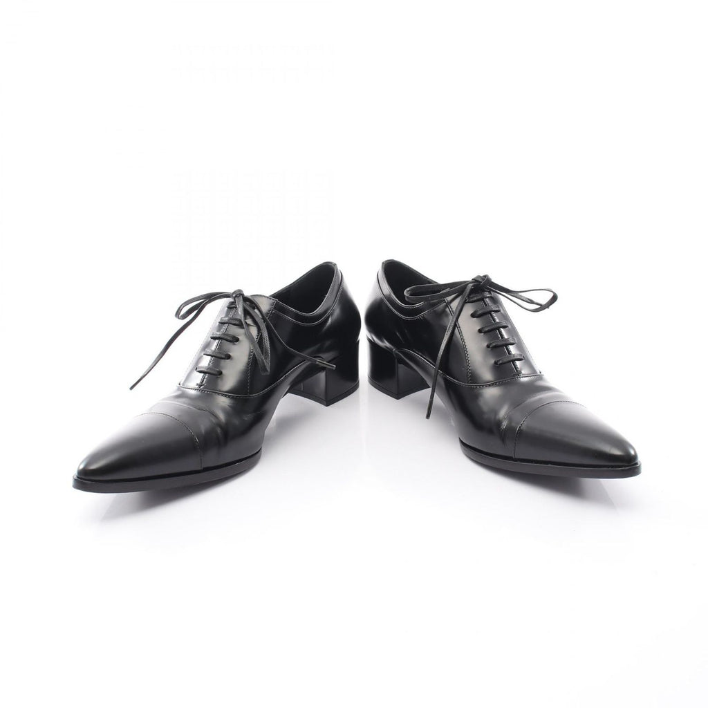 Prada Loafers Heels Leather Shoes — view 3