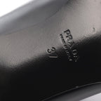 Prada Loafers Heels Leather Shoes — view 6