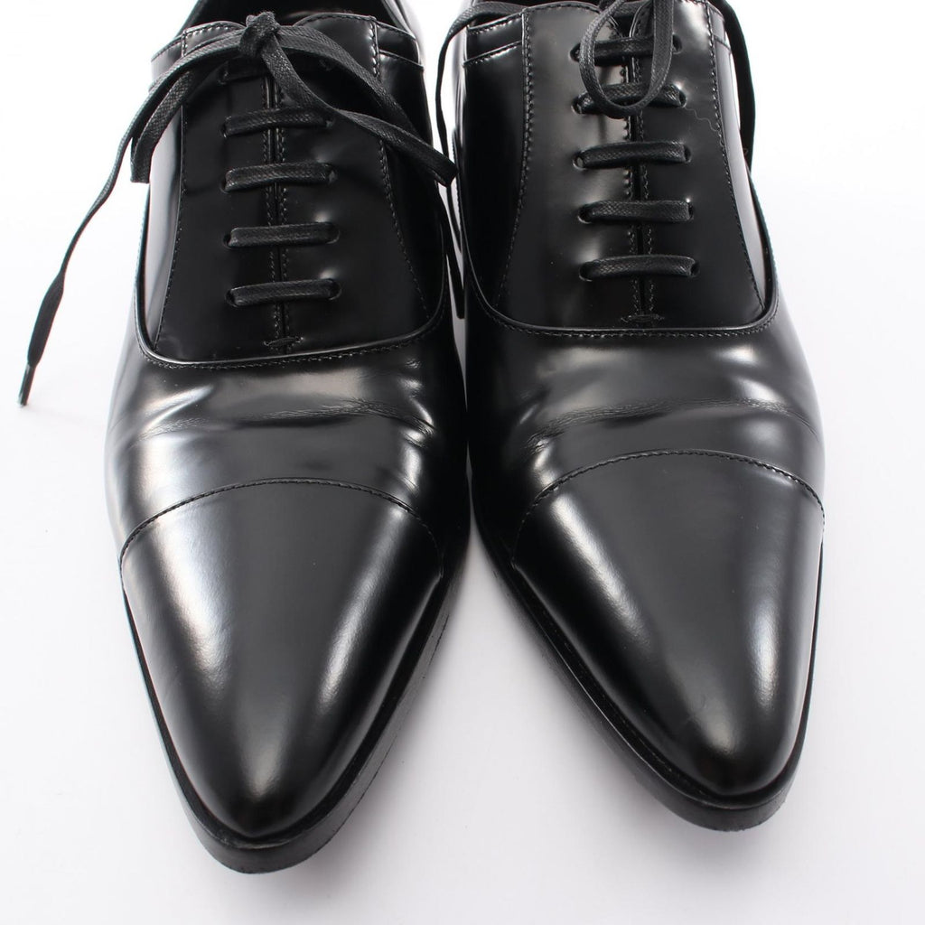 Prada Loafers Heels Leather Shoes — view 9