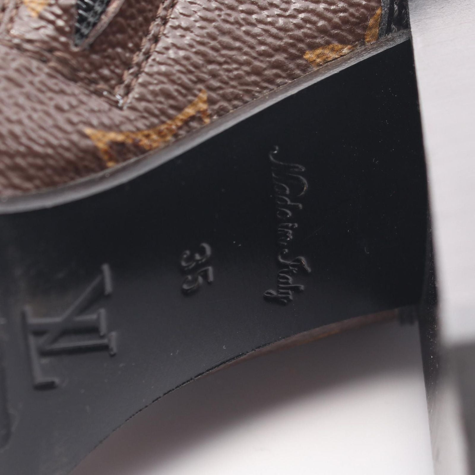 Louis Vuitton Boots Star Trail Line Monogram Ankle Canvas Leather — view 6