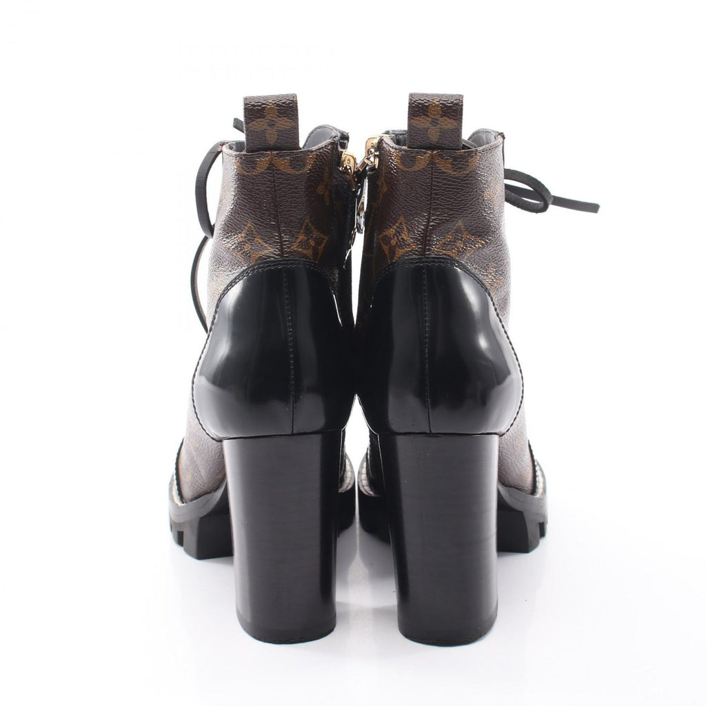 Louis Vuitton Boots Star Trail Line Monogram Ankle Canvas Leather — view 7