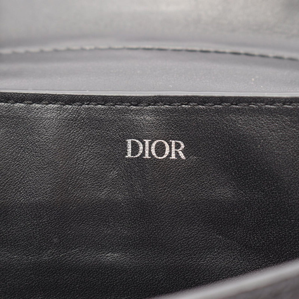 Dior Waist Bag Black Leather — view 4