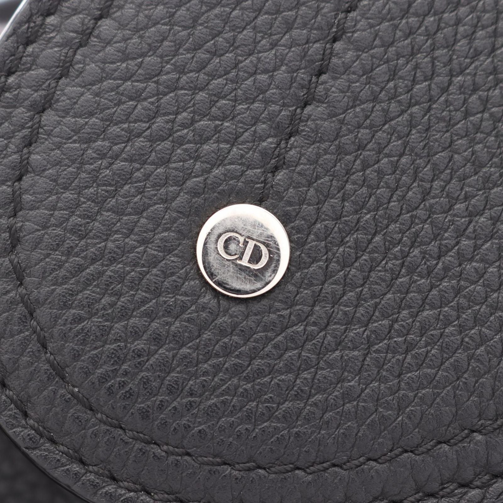 Dior Waist Bag Black Leather — view 7
