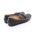 Chanel Loafers Quilted Black Lambskin CC Logo Charm — view 2