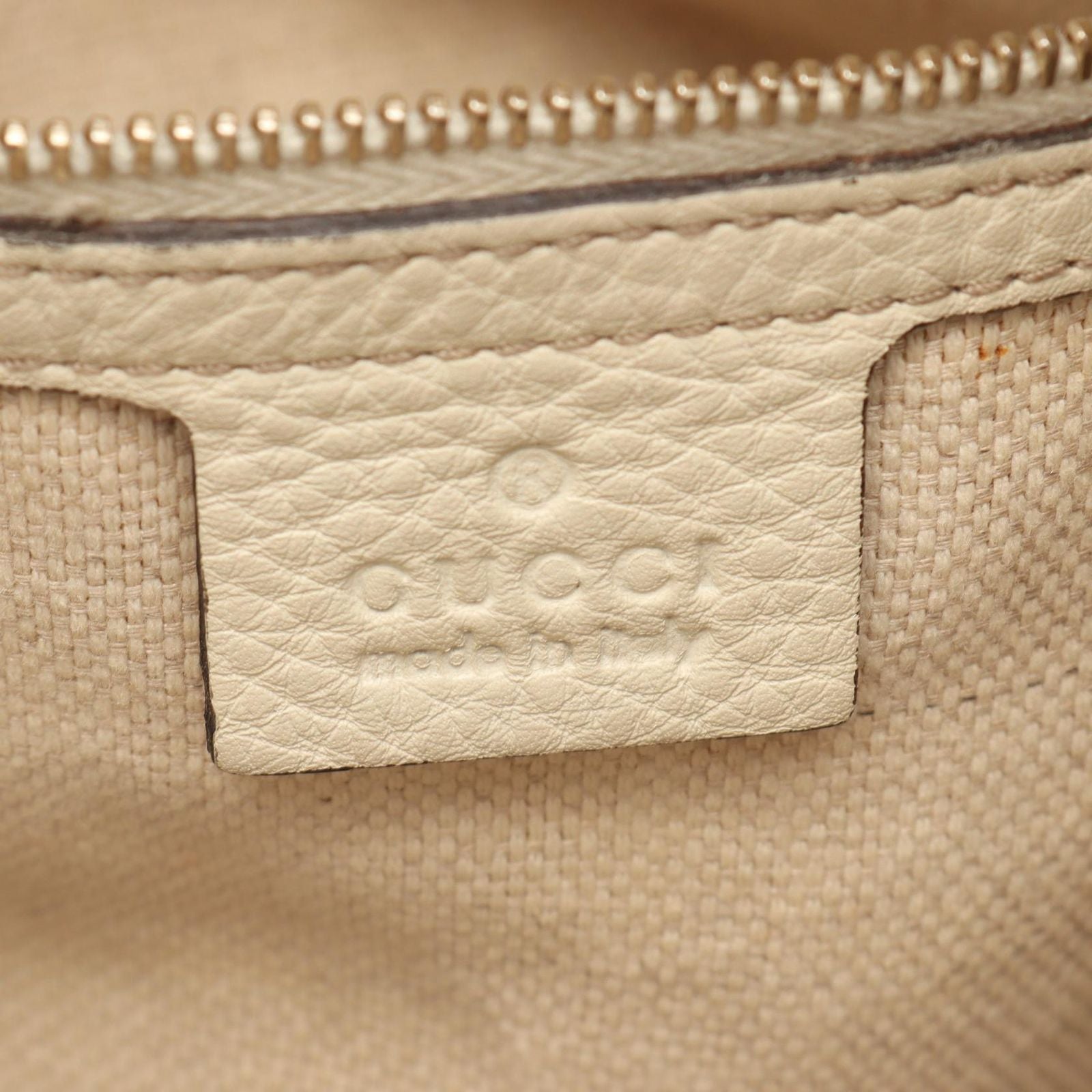 Gucci Shoulder Bag Diana Bamboo 2-Way Beige Ivory Canvas Leather — view 4