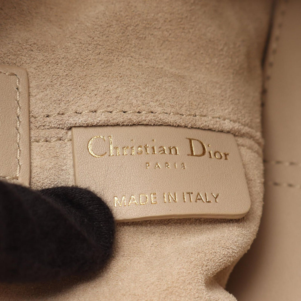 Dior Handbag Toujours Bag Small Beige Leather — view 4