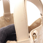 Dior Handbag Toujours Bag Small Beige Leather — view 7