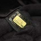 Chanel Quilted Bowling Bag Black Lambskin — view 5