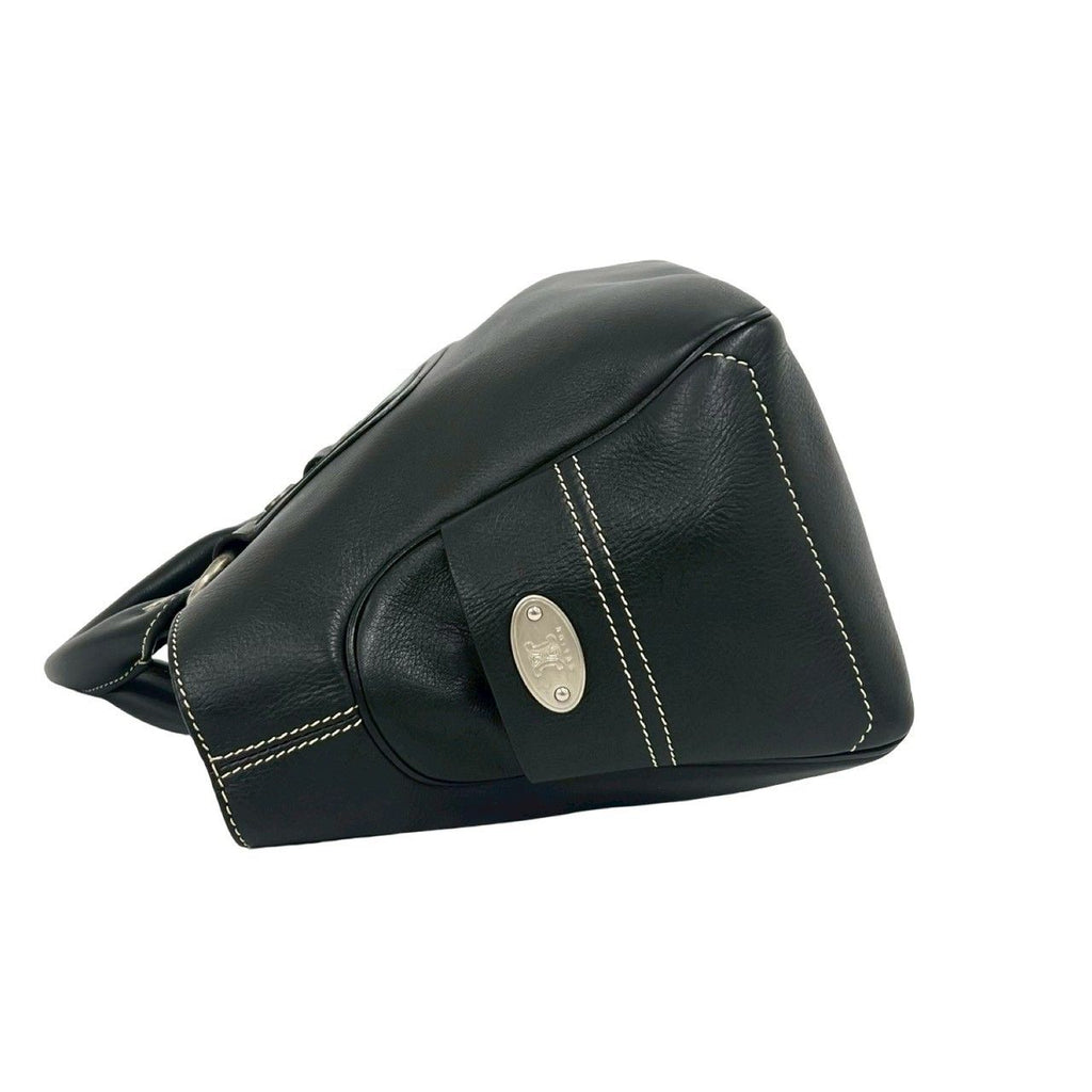 Celine Boogie Leather Boston Bag Mini Tote Black — view 5