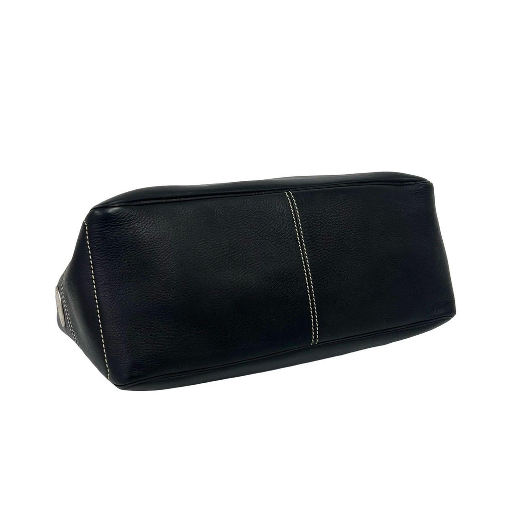 Celine Boogie Leather Boston Bag Mini Tote Black — view 7