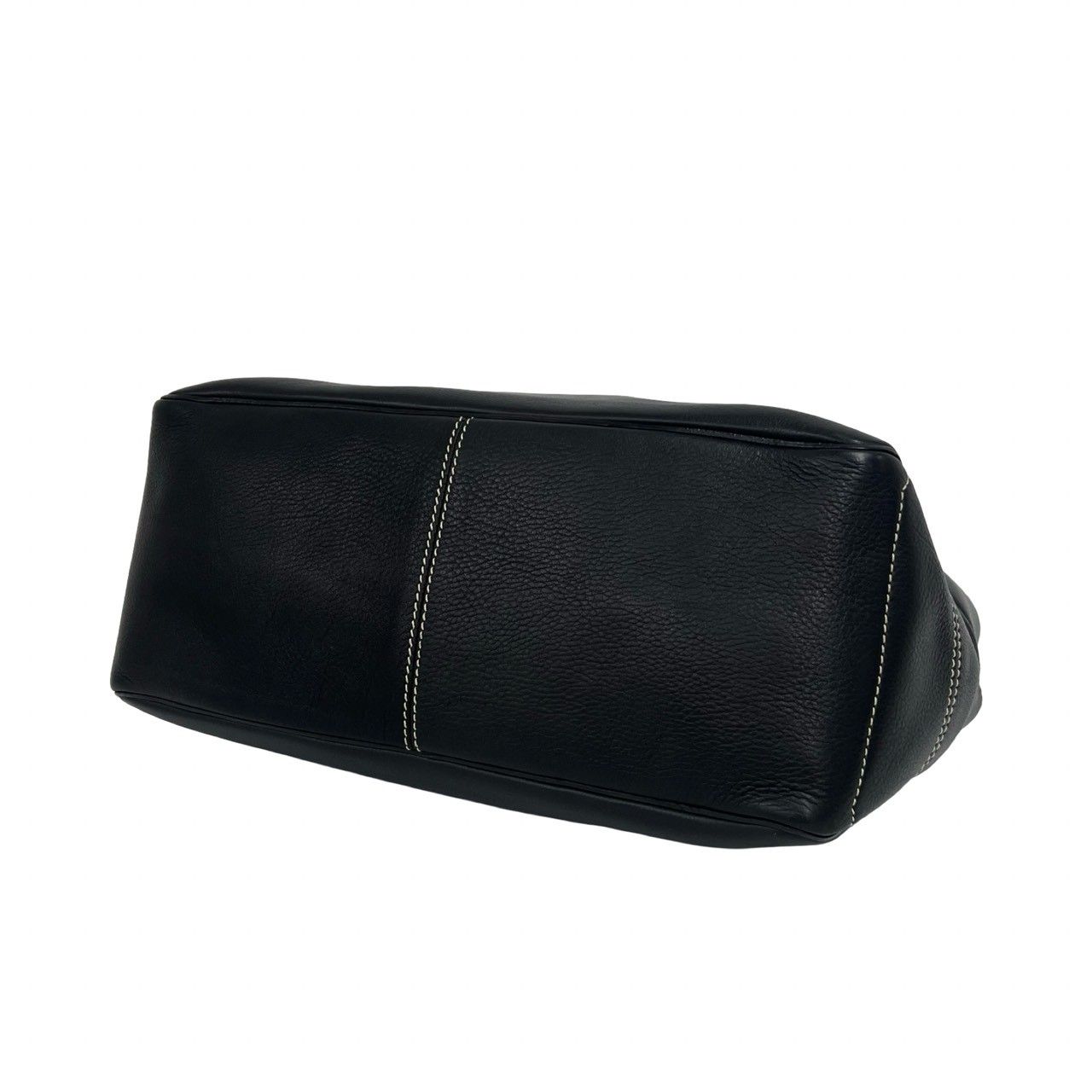 Celine Boogie Leather Boston Bag Mini Tote Black — view 8